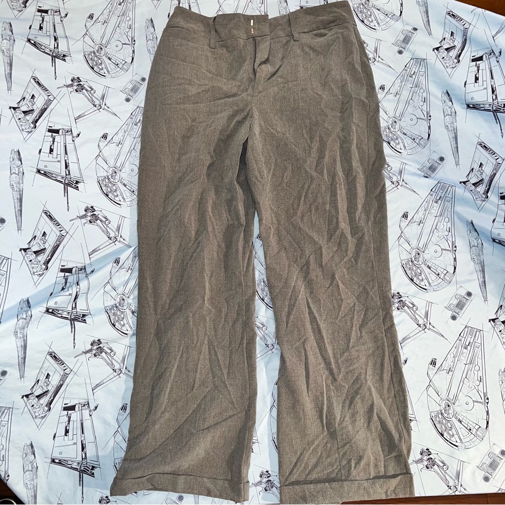 Ninety Women's Wide Leg Gray Pants